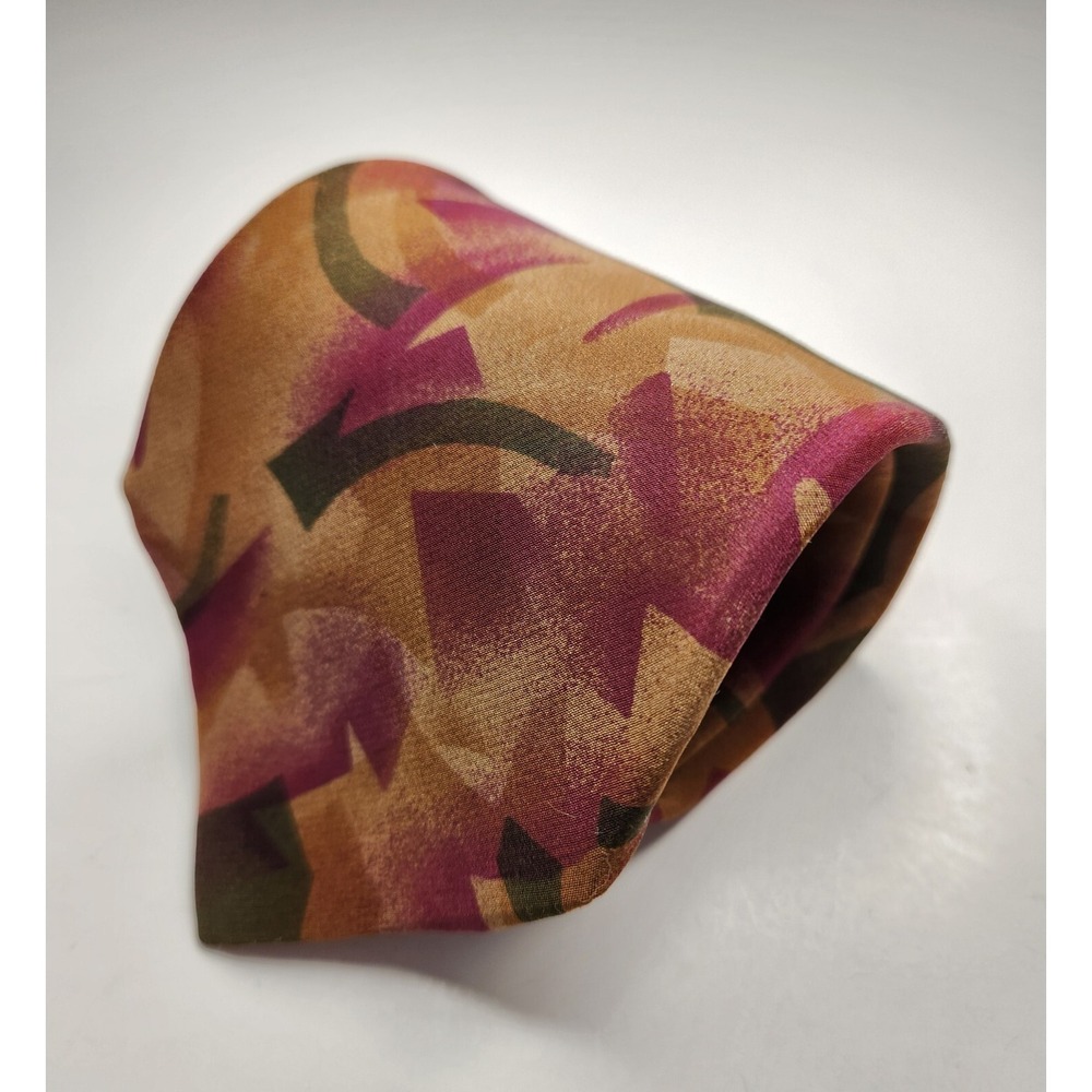 PieroCucci Vintage Tie 57"x3 3/4" 100%‎ Silk Made In Italy